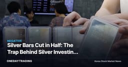 Silver Bars Cut in Half: The Trap Behind Silver Investing Being Tougher Than Gold