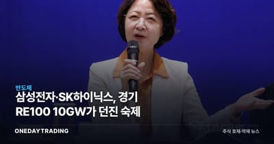 삼성전자·SK하이닉스, 경기 RE100 10GW가 던진 숙제