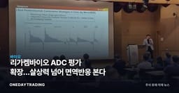 리가켐바이오 ADC 평가 확장…살상력 넘어 면역반응 본다