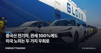 중국산 전기차, 관세 100%에도 미국 노리는 두 가지 우회로