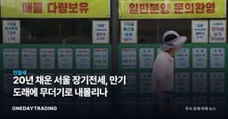 20년 채운 서울 장기전세, 만기 도래에 무더기로 내몰리나