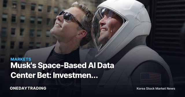 Musk's Space-Based AI Data Center Bet: Investment Implications for Aerospace and AI Infrastructure Stocks