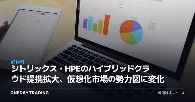 シトリックス・HPEのハイブリッドクラウド提携拡大、仮想化市場の勢力図に変化