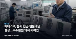 피에스텍, 분기 현금·현물배당 결정…주주환원 의지 재확인