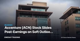 Accenture (ACN) Stock Slides Post-Earnings on Soft Outlook and Deal-Integration Worry