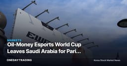 Oil-Money Esports World Cup Leaves Saudi Arabia for Paris — the Arena Becomes a Gaming Expo