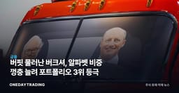버핏 물러난 버크셔, 알파벳 비중 껑충 늘려 포트폴리오 3위 등극