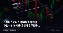 스페이스X 나스닥100 조기 편입 추진—ETF 자금 유입과 우주항공주 파장