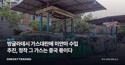 방글라데시 가스대란에 미얀마 수입 추진, 정작 그 가스는 중국 몫이다