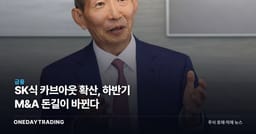 SK식 카브아웃 확산, 하반기 M&A 돈길이 바뀐다