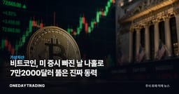 비트코인, 美 증시 빠진 날 나홀로 7만2000달러 뚫은 진짜 동력