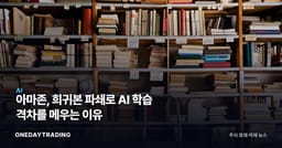 아마존, 희귀본 파쇄로 AI 학습 격차를 메우는 이유
