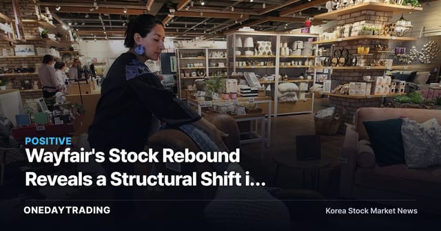 Wayfair's Stock Rebound Reveals a Structural Shift in Furniture Retail — and What It Means for Investors