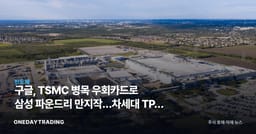 구글, TSMC 병목 우회카드로 삼성 파운드리 만지작…차세대 TPU 분산생산 검토