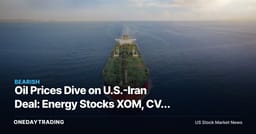 Oil Prices Dive on U.S.-Iran Deal: Energy Stocks XOM, CVX Face Margin Pressure as Crude Cools