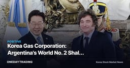Korea Gas Corporation: Argentina's World No. 2 Shale Gas Reserves Open a New Supply Chain