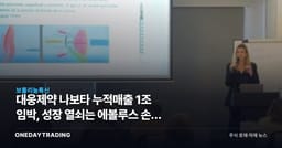 대웅제약 나보타 누적매출 1조 임박, 성장 열쇠는 에볼루스 손에 있다