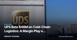UPS Bets $48M on Cold-Chain Logistics: A Margin Play on the Healthcare Boom