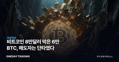 비트코인 8만달러 막은 6만 BTC, 매도자는 단타였다