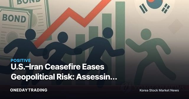 U.S.–Iran Ceasefire Eases Geopolitical Risk: Assessing the Impact on July's Bond Market and Risk Assets