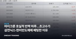 마이크론 호실적 반짝 하루…초고수가 삼전닉스·한미반도체에 베팅한 이유