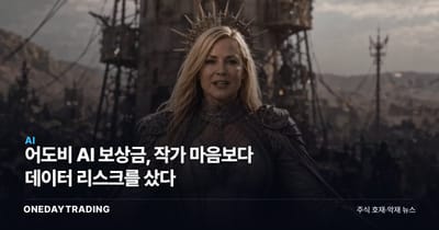 어도비 AI 보상금, 작가 마음보다 데이터 리스크를 샀다