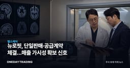 뉴로핏, 단일판매·공급계약 체결…매출 가시성 확보 신호