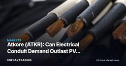 Atkore (ATKR): Can Electrical Conduit Demand Outlast PVC Price Normalization?