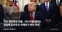이란 평화협정 흔들…이스라엘 레바논 공습에 호르무즈·국제유가 변수 부상