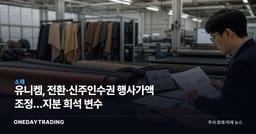 유니켐, 전환·신주인수권 행사가액 조정…지분 희석 변수
