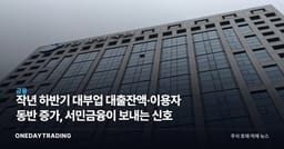 작년 하반기 대부업 대출잔액·이용자 동반 증가, 서민금융이 보내는 신호
