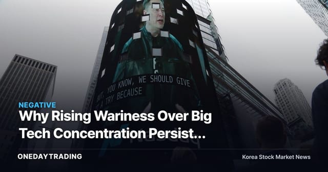 Why Rising Wariness Over Big Tech Concentration Persists Despite Record Highs for the Dow and S&P 500