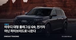 아우디 대형 플래그십 Q9, 전기차 아닌 하이브리드로 나온다