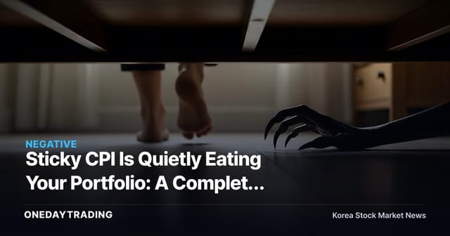 Sticky CPI Is Quietly Eating Your Portfolio: A Complete Guide to Inflation-Hedging Strategies
