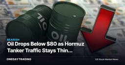 Oil Drops Below $80 as Hormuz Tanker Traffic Stays Thin: XOM, CVX, DAL in Focus