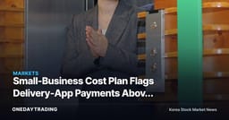 Small-Business Cost Plan Flags Delivery-App Payments Above 30%