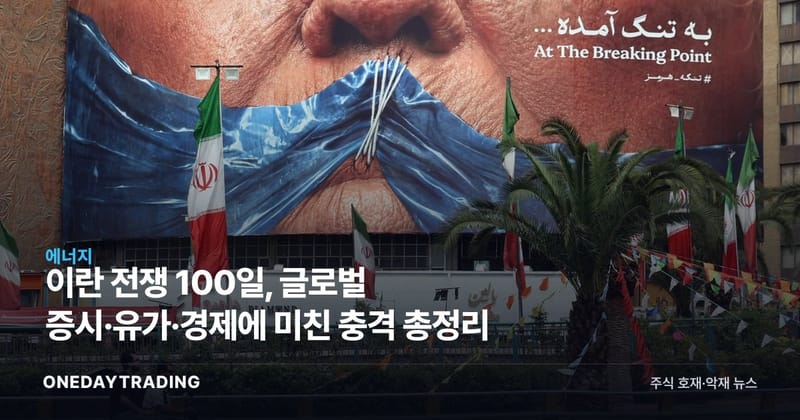 이란 전쟁 100일, 글로벌 증시·유가·경제에 미친 충격 총정리
