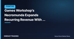 Games Workshop’s Necromunda Expands Recurring Revenue With 8 Models and a 48-Page Rulebook