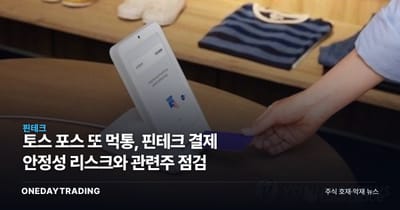 토스 포스 또 먹통, 핀테크 결제 안정성 리스크와 관련주 점검