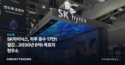 SK하이닉스, 하루 용수 17만t 절감…2030년 6억t 목표의 현주소