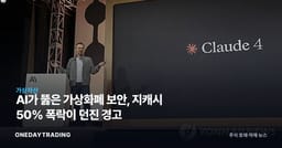 AI가 뚫은 가상화폐 보안, 지캐시 50% 폭락이 던진 경고