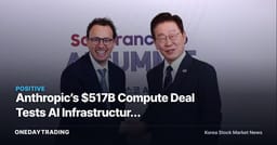 Anthropic’s $517B Compute Deal Tests AI Infrastructure Profits