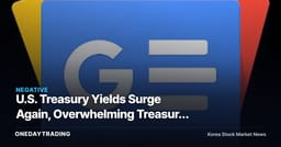 U.S. Treasury Yields Surge Again, Overwhelming Treasury Department Intervention Within a Day to Pressure Stocks