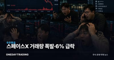 스페이스X 거래량 폭발·6% 급락…머스크 Form 4는 '매도 아닌 5.5억주 취득' [팩트체크]
