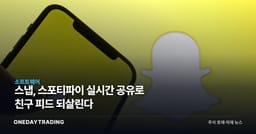 스냅, 스포티파이 실시간 공유로 친구 피드 되살린다