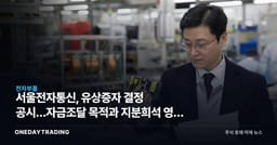 서울전자통신, 유상증자 결정 공시…자금조달 목적과 지분희석 영향 주목