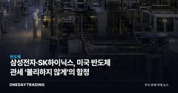 삼성전자·SK하이닉스, 미국 반도체 관세 ‘불리하지 않게’의 함정