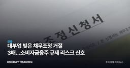 대부업 빚은 채무조정 거절 3배…소비자금융주 규제 리스크 신호