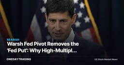 Warsh Fed Pivot Removes the 'Fed Put': Why High-Multiple Tech and Small Caps Face the Biggest Repricing Risk