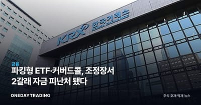 파킹형 ETF·커버드콜, 조정장서 2갈래 자금 피난처 됐다